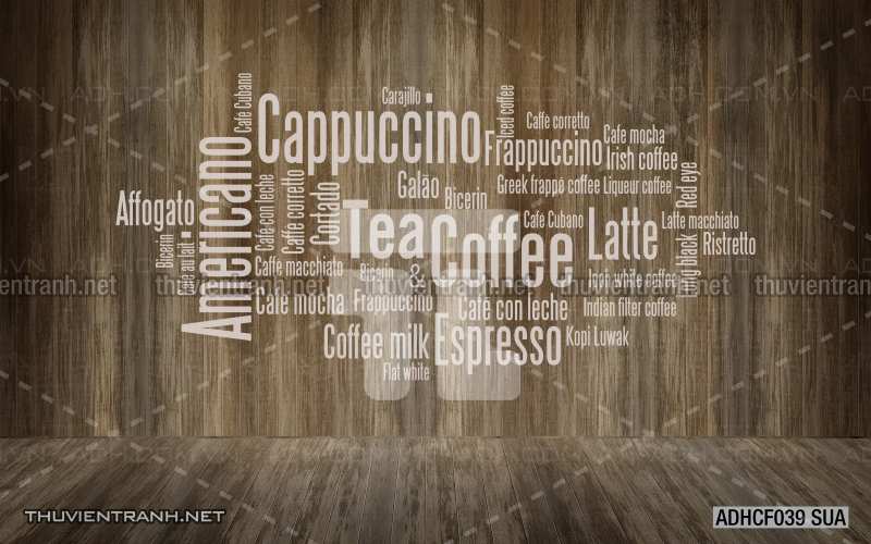  Tranh dán tường Cafe, tranh dán tường quán cafe phong cách cũ, cổ. - Tranh tường chất lượng cao