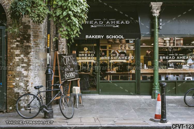 Tranh dán tường CAFE Phố Xưa - Kết quả tìm kiếm tranh tường