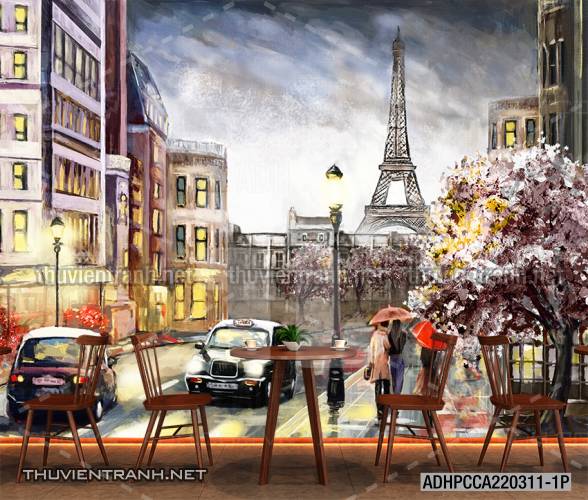  Tranh dán tường Phong cảnh Tháp Eiffel - Kết quả tìm kiếm tranh tường