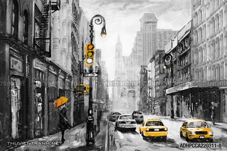  Tranh dán tường Phong cảnh đường Phố New York - Kết quả tìm kiếm tranh tường