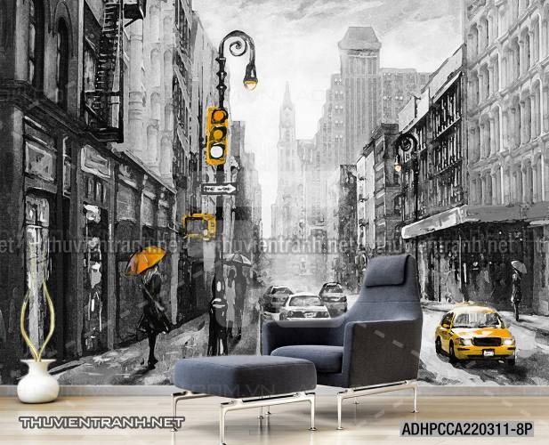  Tranh dán tường Phong cảnh đường Phố New York - Kết quả tìm kiếm tranh tường