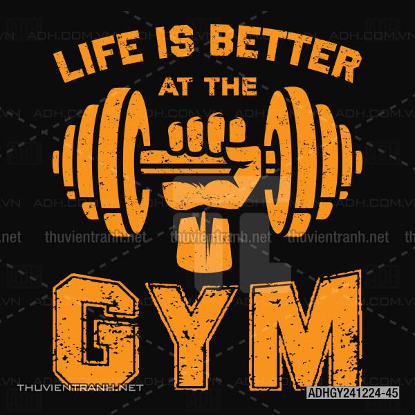  Tranh dán tường Phòng tập Gym, Thể Hình - Tranh tường chất lượng cao