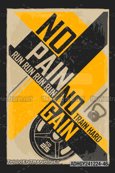  Tranh dán tường Phòng tập Gym, Thể Hình - Tranh tường chất lượng cao