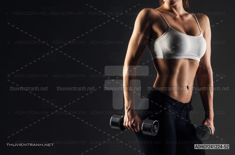  Tranh dán tường Phòng tập Gym, Thể Hình - Tranh tường chất lượng cao