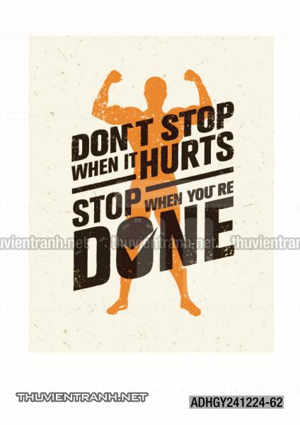Tranh dán tường Phòng tập Gym, Thể Hình - Tranh tường chất lượng cao