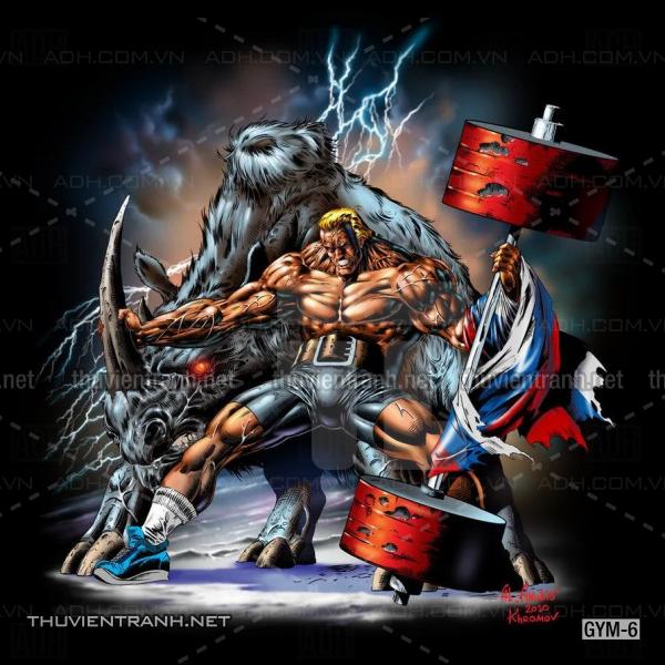 Tranh dán tường Phòng tập Gym, Thể Hình - Kết quả tìm kiếm tranh tường