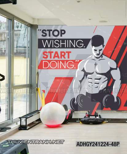 Tranh dán tường Phòng tập Gym - Kết quả tìm kiếm tranh tường