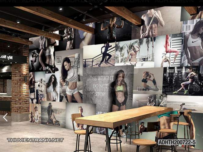Tranh dán tường Phòng tập Gym - Kết quả tìm kiếm tranh tường