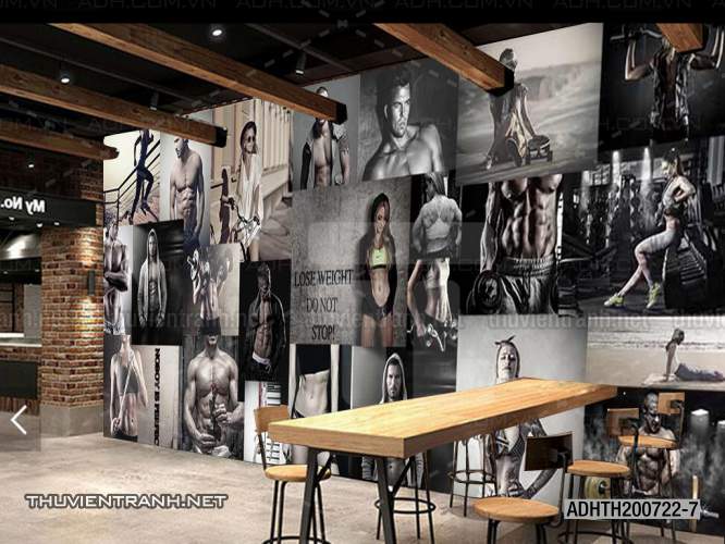 Tranh dán tường Phòng tập Gym - Kết quả tìm kiếm tranh tường