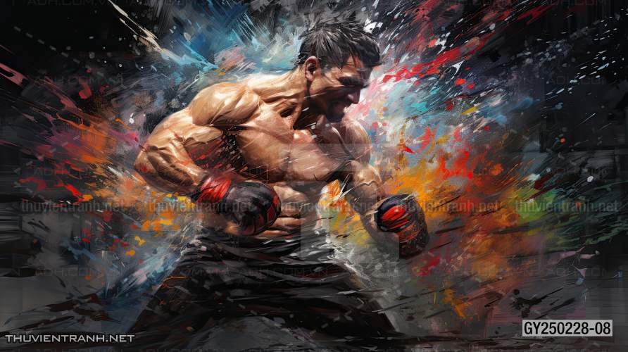 Tranh dán tường Thể Hình, Tranh tường CLUB GYM - Tranh tường chất lượng cao