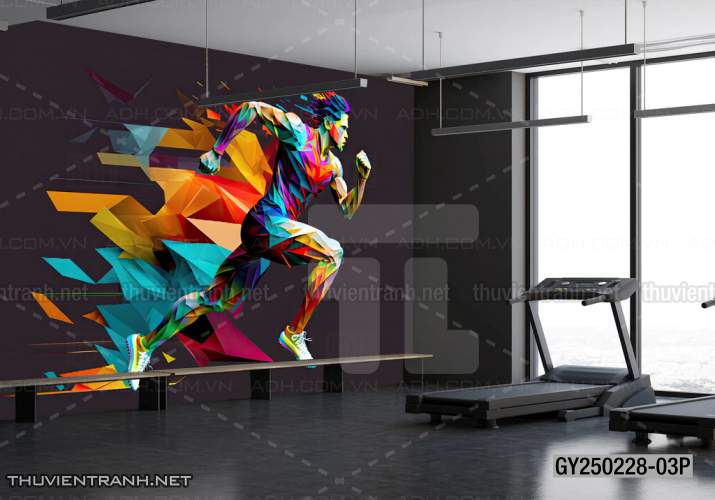 Tranh tường phòng GYM, tranh dán club Thể Hình - Kết quả tìm kiếm tranh tường