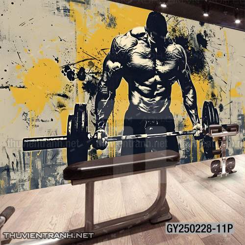 Tranh tường phòng GYM, tranh dán club Thể Hình - Kết quả tìm kiếm tranh tường