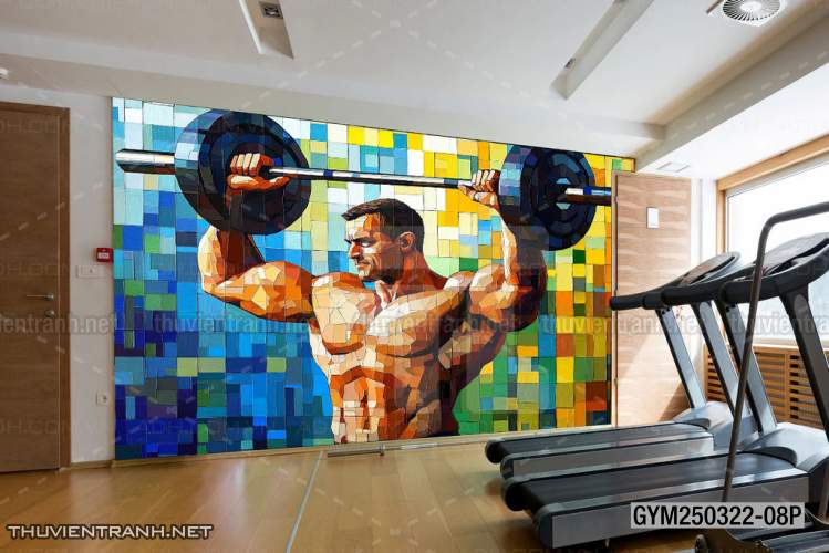 Tranh tường phòng GYM, tranh dán club Thể Hình - Kết quả tìm kiếm tranh tường