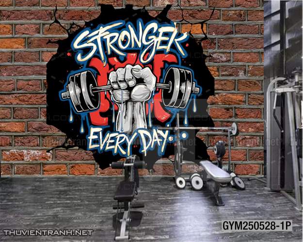 Tranh tường phòng GYM, tranh dán club Thể Hình - Kết quả tìm kiếm tranh tường