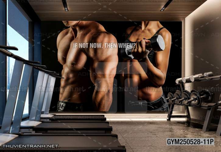 Tranh tường phòng GYM, tranh dán club Thể Hình - Kết quả tìm kiếm tranh tường