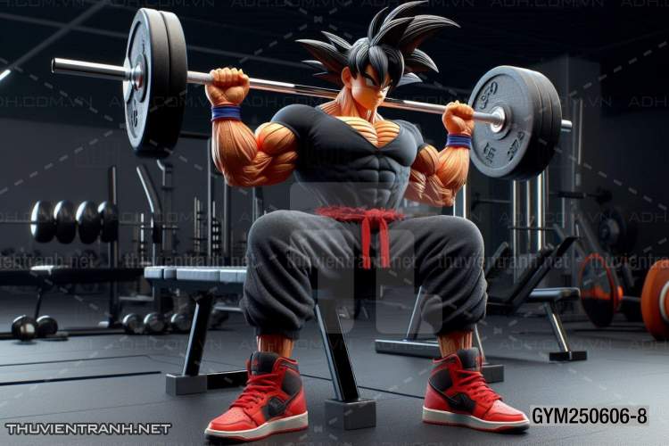  Tranh tường phòng GYM, tranh tường thể hình - Tranh tường chất lượng cao