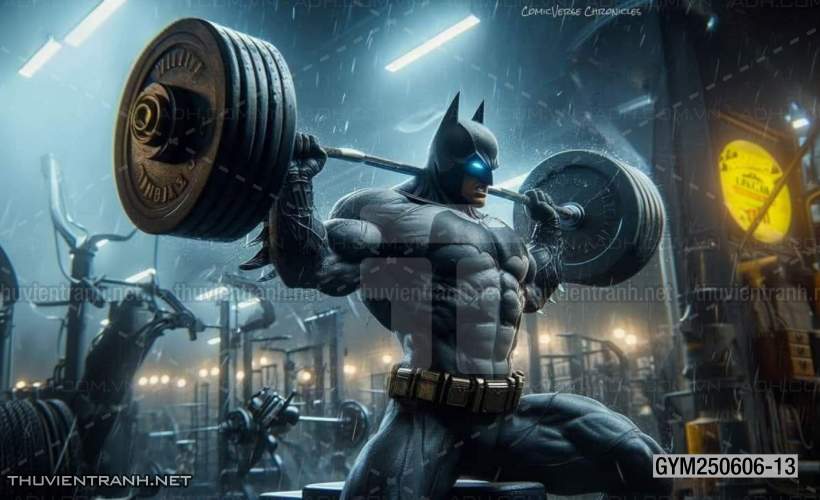  Tranh tường phòng GYM, tranh tường thể hình - Tranh tường chất lượng cao