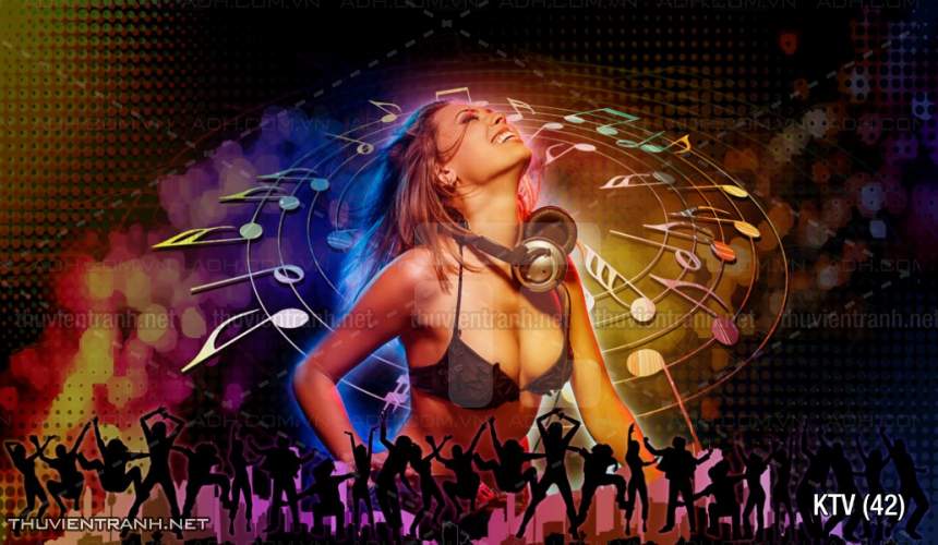 Tranh dán tường quán Karaoke - Kết quả tìm kiếm tranh tường