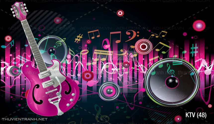 Tranh dán tường quán Karaoke - Kết quả tìm kiếm tranh tường
