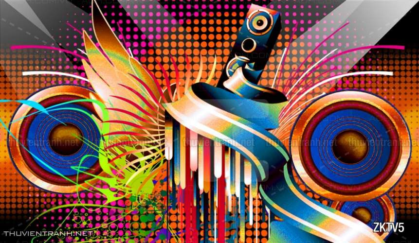 Tranh dán tường quán Karaoke - Kết quả tìm kiếm tranh tường