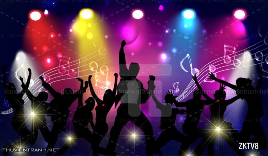 Tranh dán tường quán Karaoke - Kết quả tìm kiếm tranh tường