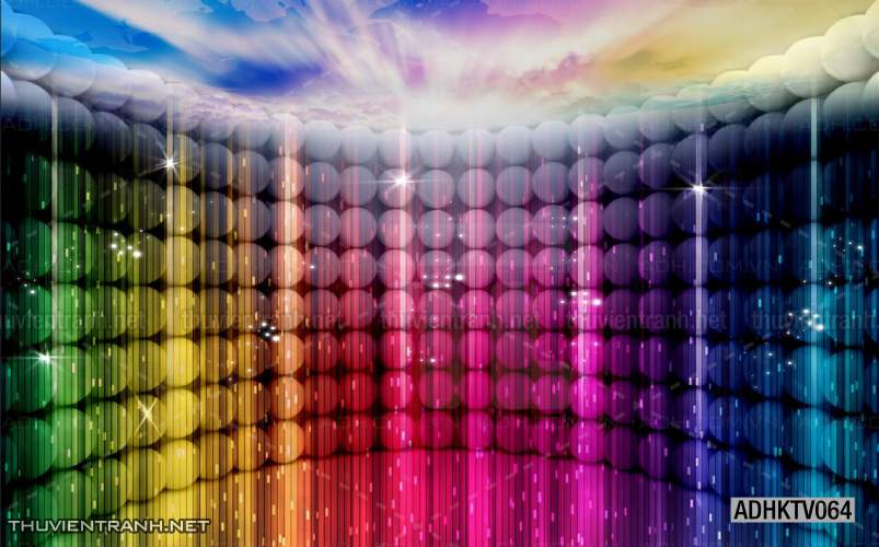 Tranh dán tường quán Karaoke - Tranh tường chất lượng cao