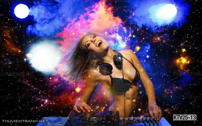  Tranh dán tường quán Karaoke - Tranh tường chất lượng cao