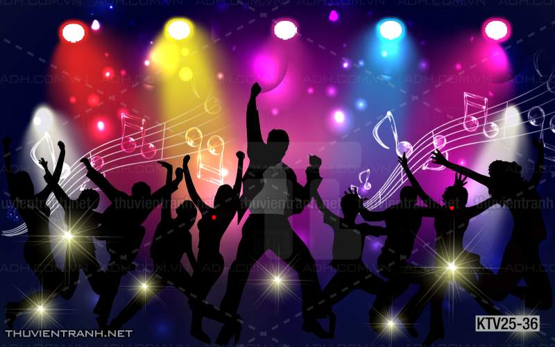 Tranh dán tường quán Karaoke - Kết quả tìm kiếm tranh tường