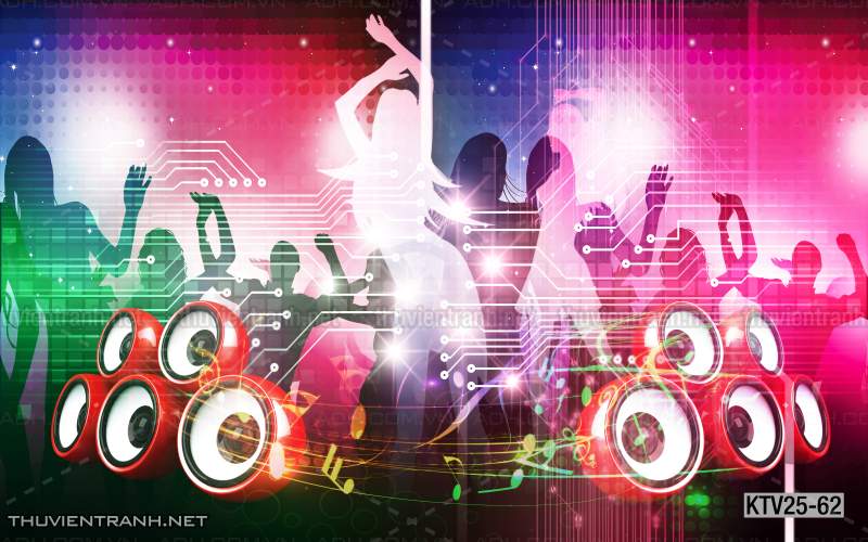 Tranh dán tường quán Karaoke - Kết quả tìm kiếm tranh tường