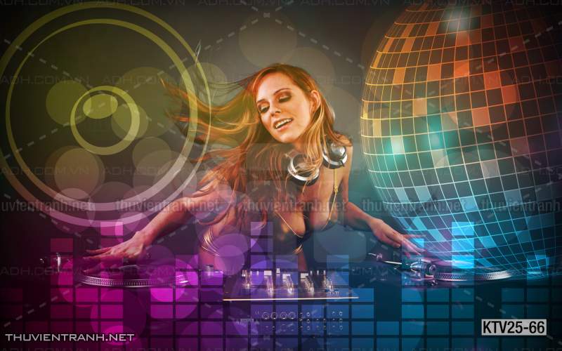 Tranh dán tường quán Karaoke - Kết quả tìm kiếm tranh tường