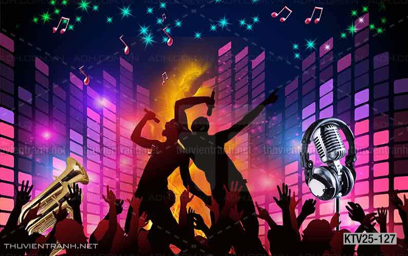  Tranh dán tường quán Karaoke, nền tường karaoke - Kết quả tìm kiếm tranh tường