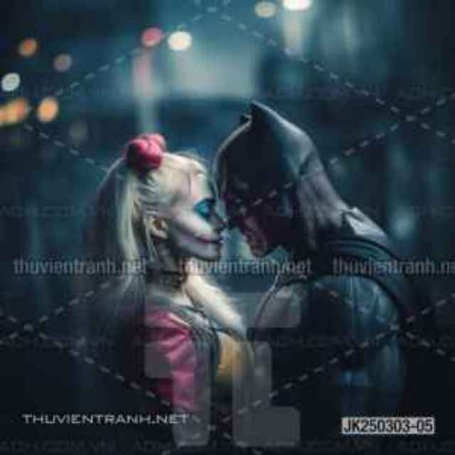 Tranh dán tường Club Bi-a, Joker, Người dơi Batman, Harley Quinn - Kết quả tìm kiếm tranh tường