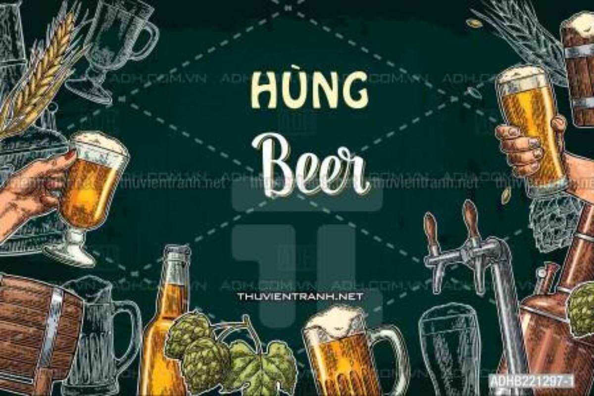 Tranh dán tường Quán Bia- Quán Nhậu  - Tranh tường chất lượng cao
