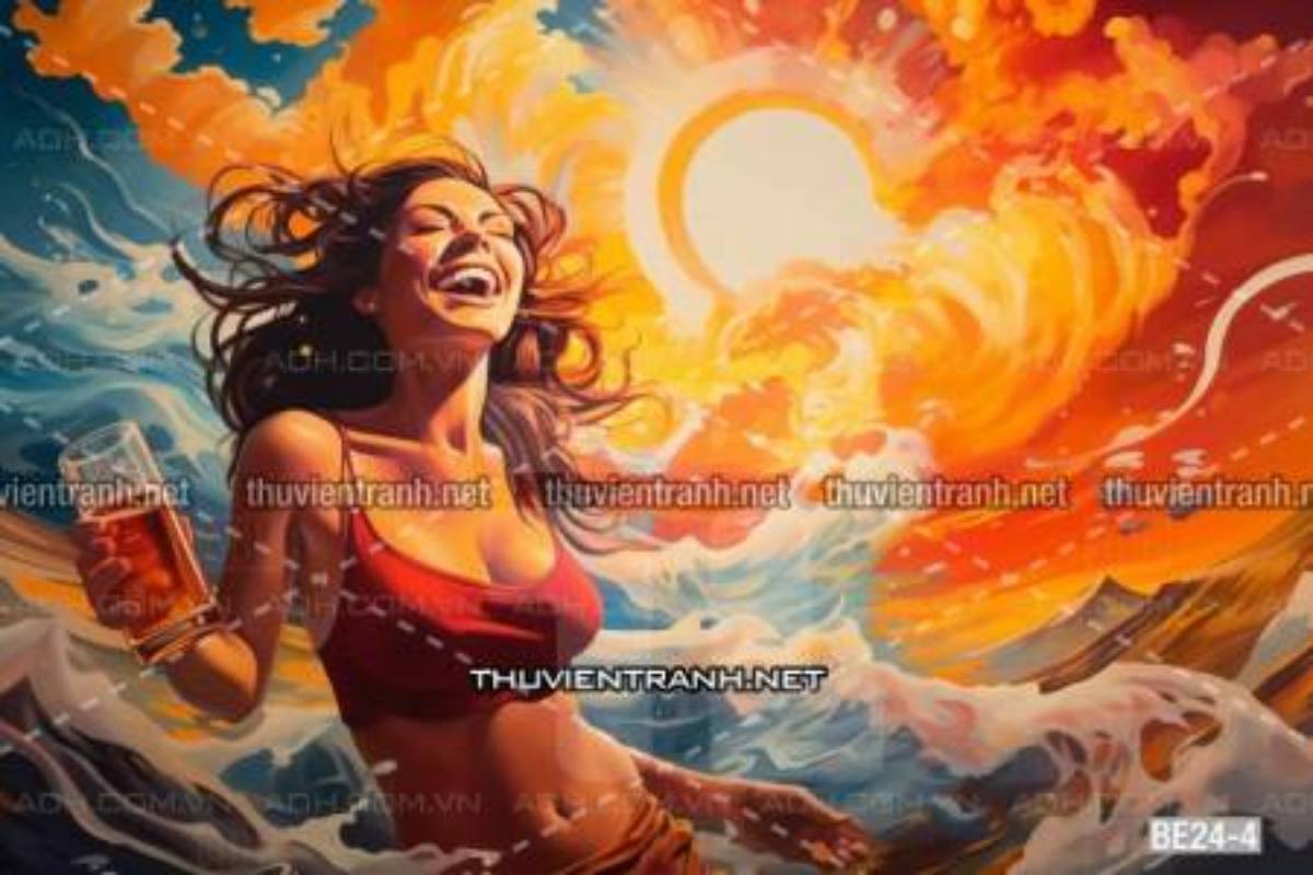 Tranh dán tường Quán Bia- Quán Nhậu  - Kết quả tìm kiếm tranh tường