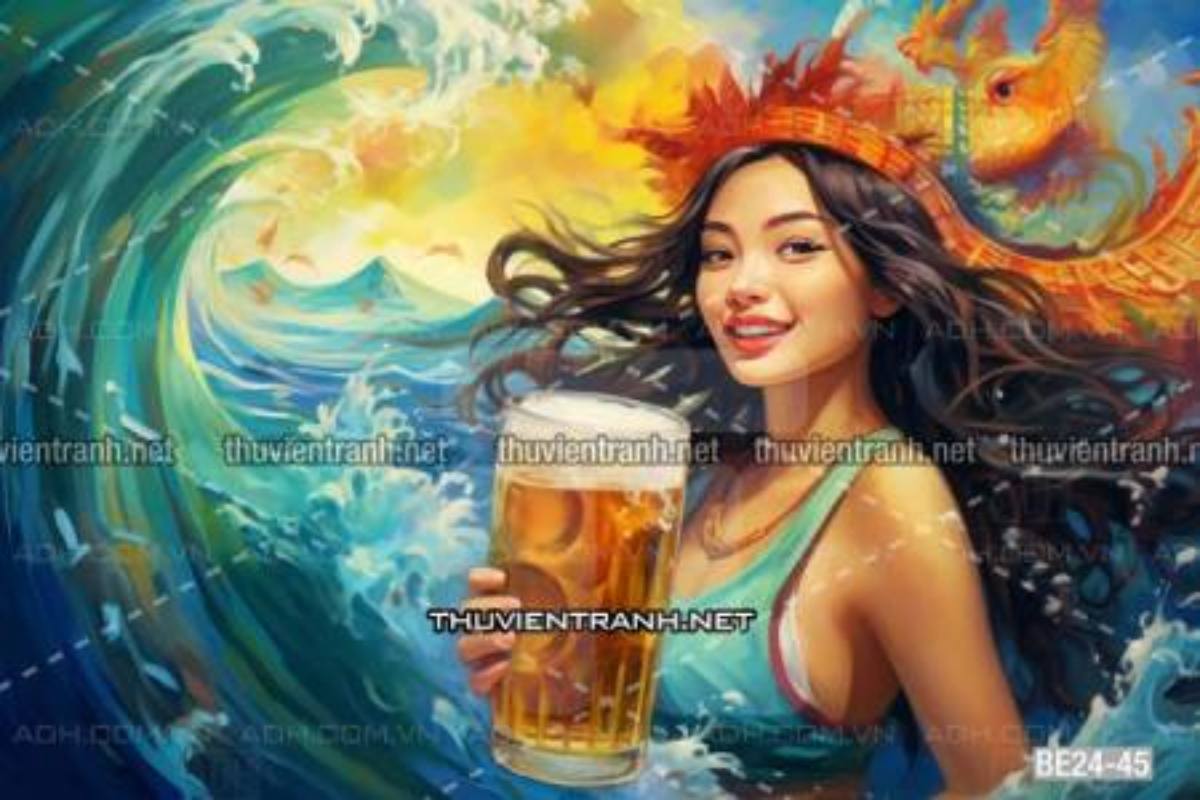 Tranh dán tường Quán Bia- Quán Nhậu  - Kết quả tìm kiếm tranh tường