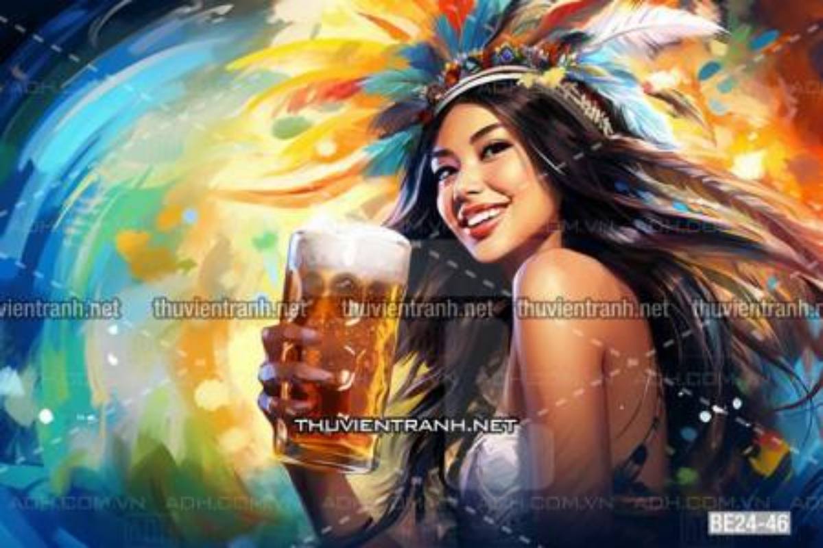 Tranh dán tường Quán Bia- Quán Nhậu  - Kết quả tìm kiếm tranh tường