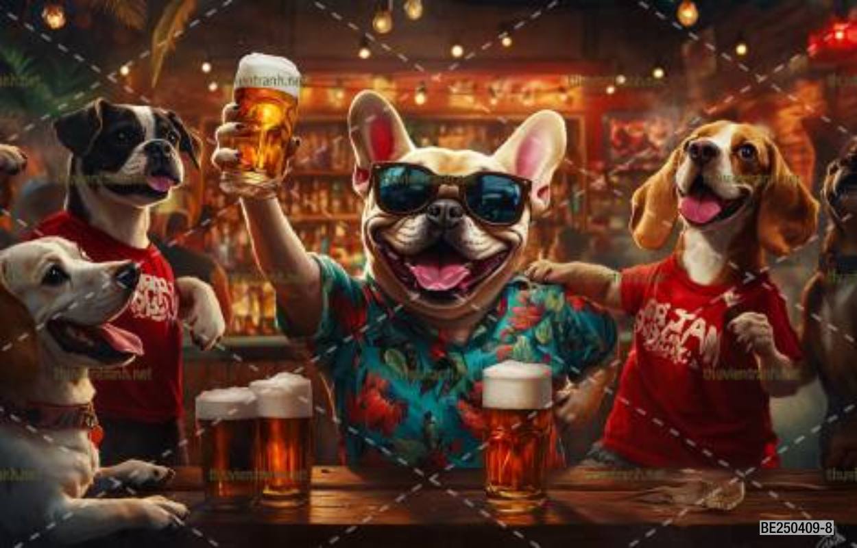 Tranh dán tường Quán Bia- Quán Nhậu- Quán lẩu, nướng, quán ăn - Kết quả tìm kiếm tranh tường