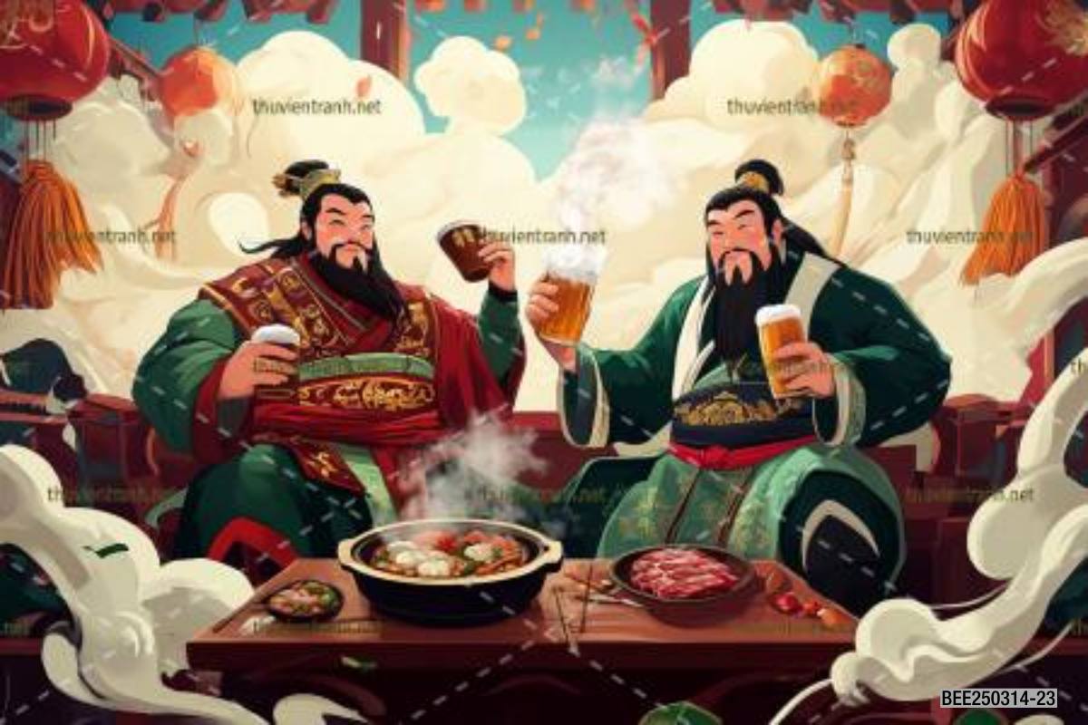 Tranh dán tường Quán Bia- Quán Nhậu- Quán lẩu, nướng, quán ăn - Kết quả tìm kiếm tranh tường