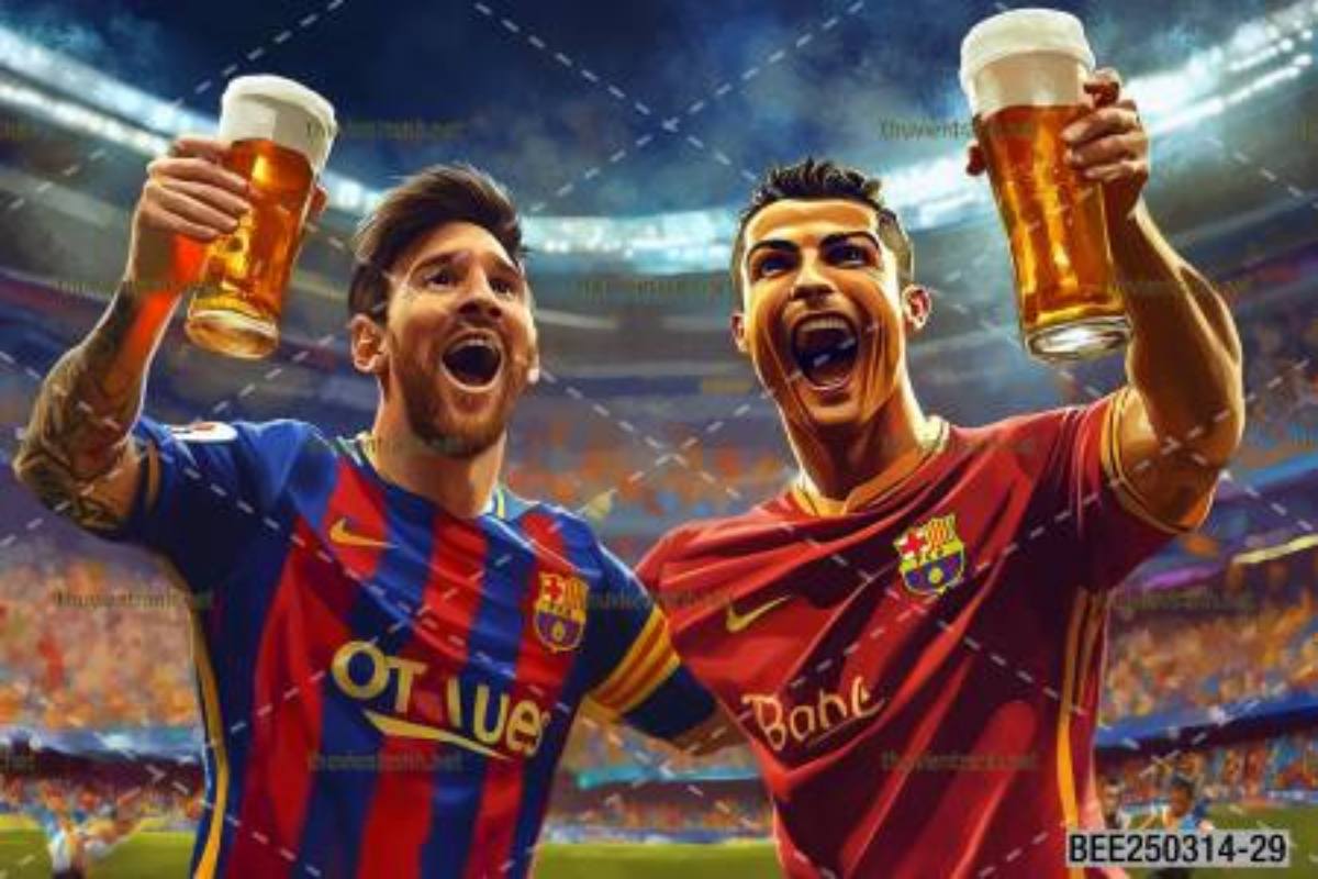 Tranh dán tường quán bia Bóng đá - Kết quả tìm kiếm tranh tường