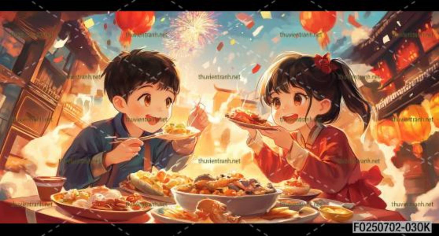 Tranh dán tường quán ăn Vặt, Mỳ cay - Kết quả tìm kiếm tranh tường