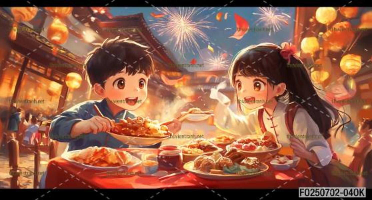 Tranh dán tường quán ăn Vặt, Mỳ cay - Kết quả tìm kiếm tranh tường