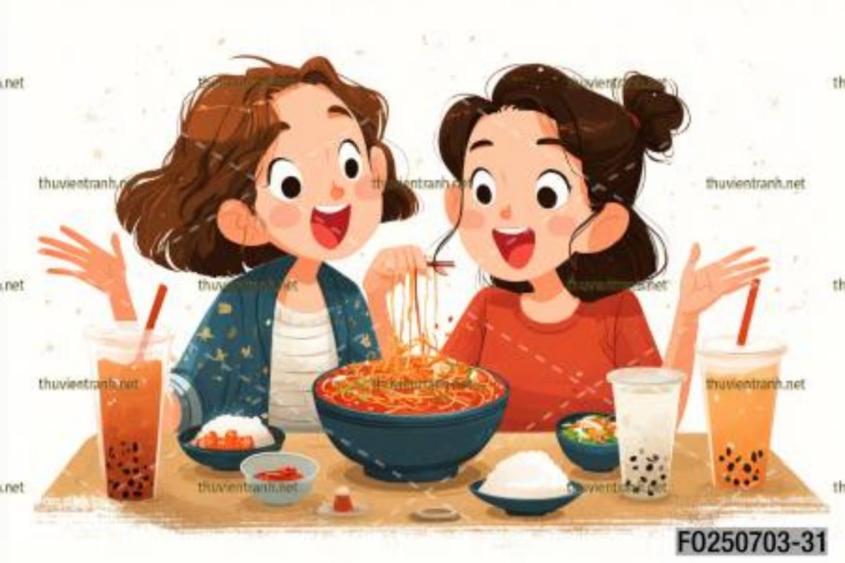 Tranh dán tường quán ăn Vặt, Mỳ cay - Kết quả tìm kiếm tranh tường