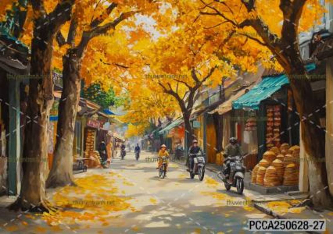 Tranh dán tường con phố xinh đẹp  châu Âu, Quán cà phê Châu Âu - Kết quả tìm kiếm tranh tường