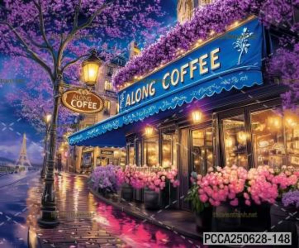  Tranh dán tường con phố xinh đẹp  châu Âu, Quán cà phê Châu Âu - Kết quả tìm kiếm tranh tường