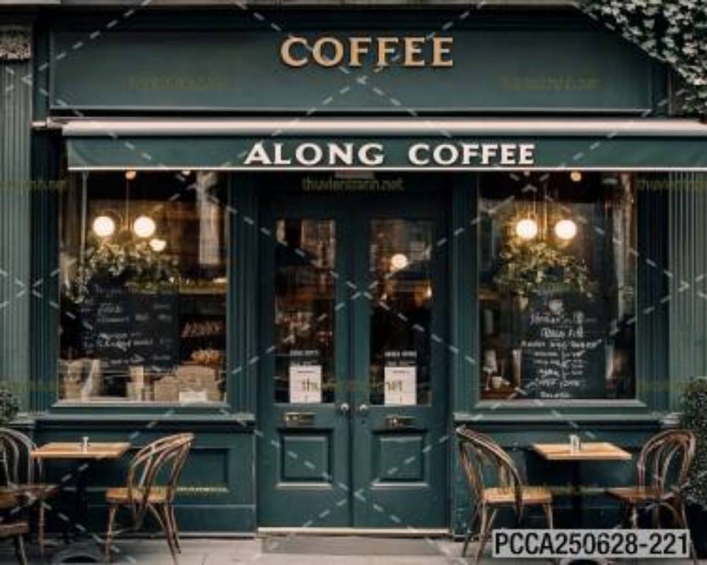  Tranh dán tường con phố xinh đẹp  châu Âu, Quán cà phê Châu Âu - Kết quả tìm kiếm tranh tường