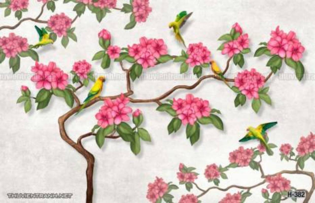 Tranh dán tường hoa - Kết quả tìm kiếm tranh tường