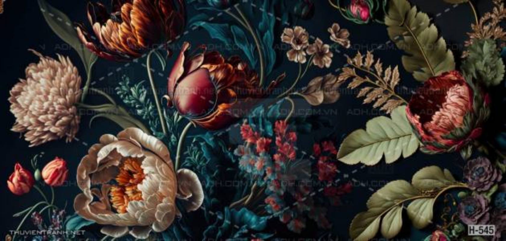  Tranh dán tường hoa tối màu - Kết quả tìm kiếm tranh tường