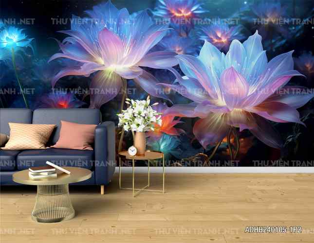  Tranh dán tường hoa nghệ thuật, hoa cổ điển - Kết quả tìm kiếm tranh tường