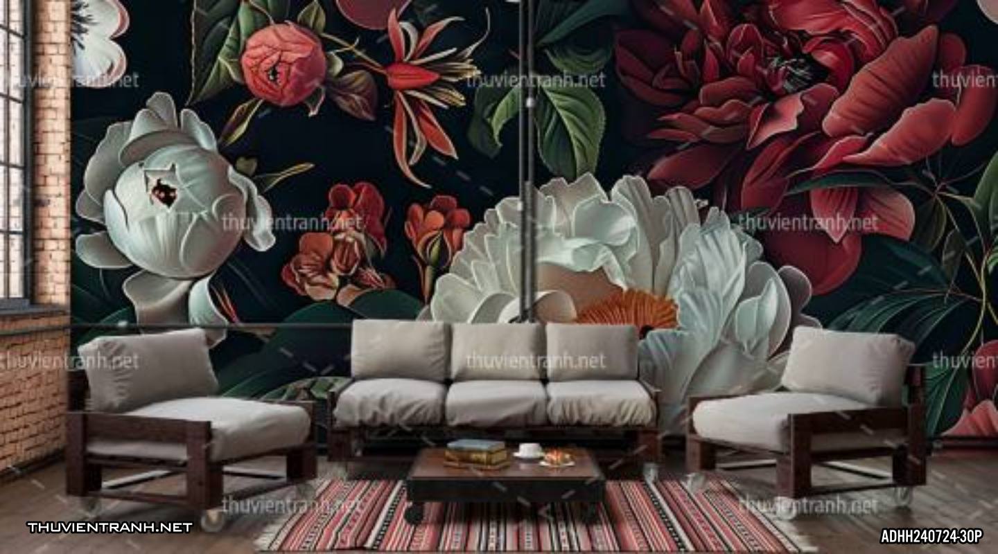 Tranh dán tường hoa. - Kết quả tìm kiếm tranh tường