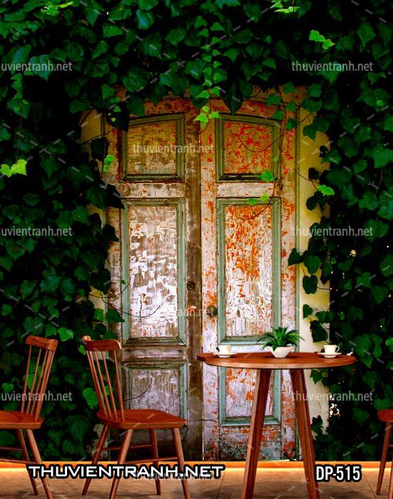  Tranh dán tường đường phố Châu Âu - Tranh tường chất lượng cao